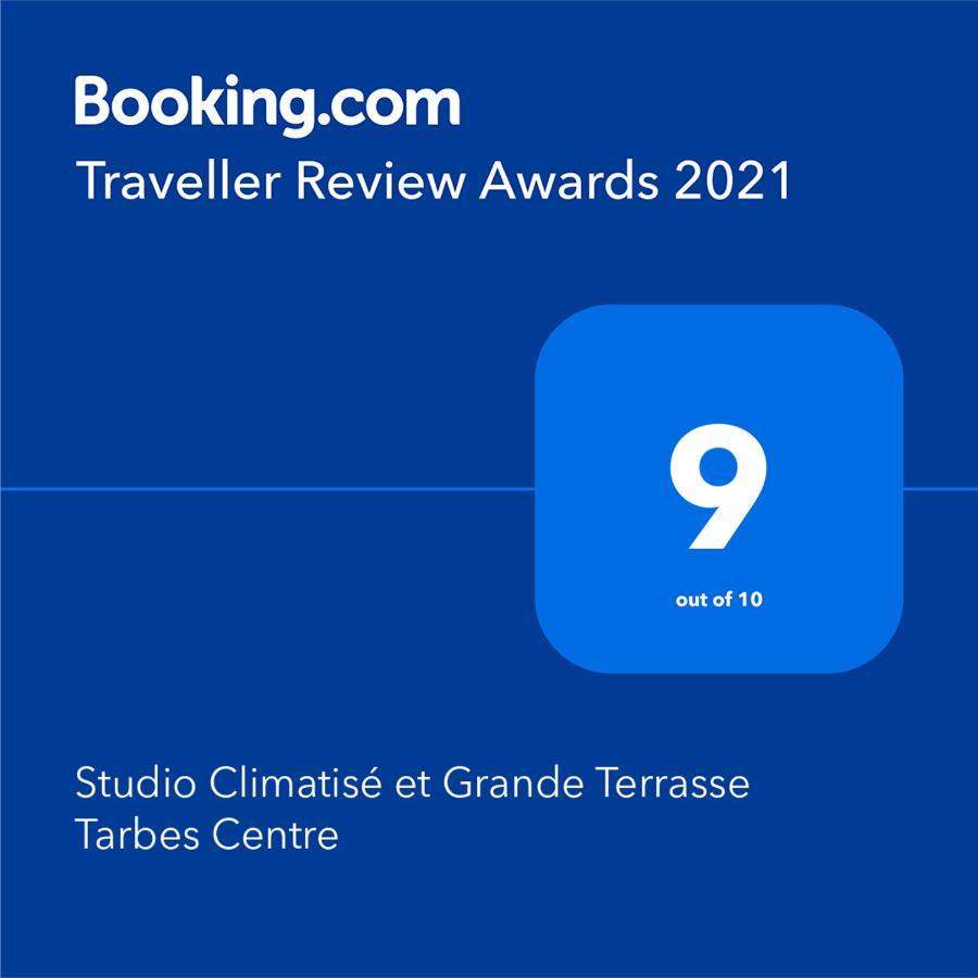 Studio Climatise Et Grande Terrasse Tarbes Centre Eksteriør billede